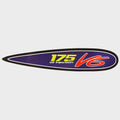 Boat Oil Injection Decal - 175 HP Purple Sticker