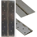 Boat Butt Hinge 2241480 - 11 X 4 X 1/2 Inch 14 Gauge Stainless