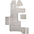 Cobalt Boat Snap-In Deck Mats 407442 - Gray - White Woven Vinyl (kit)
