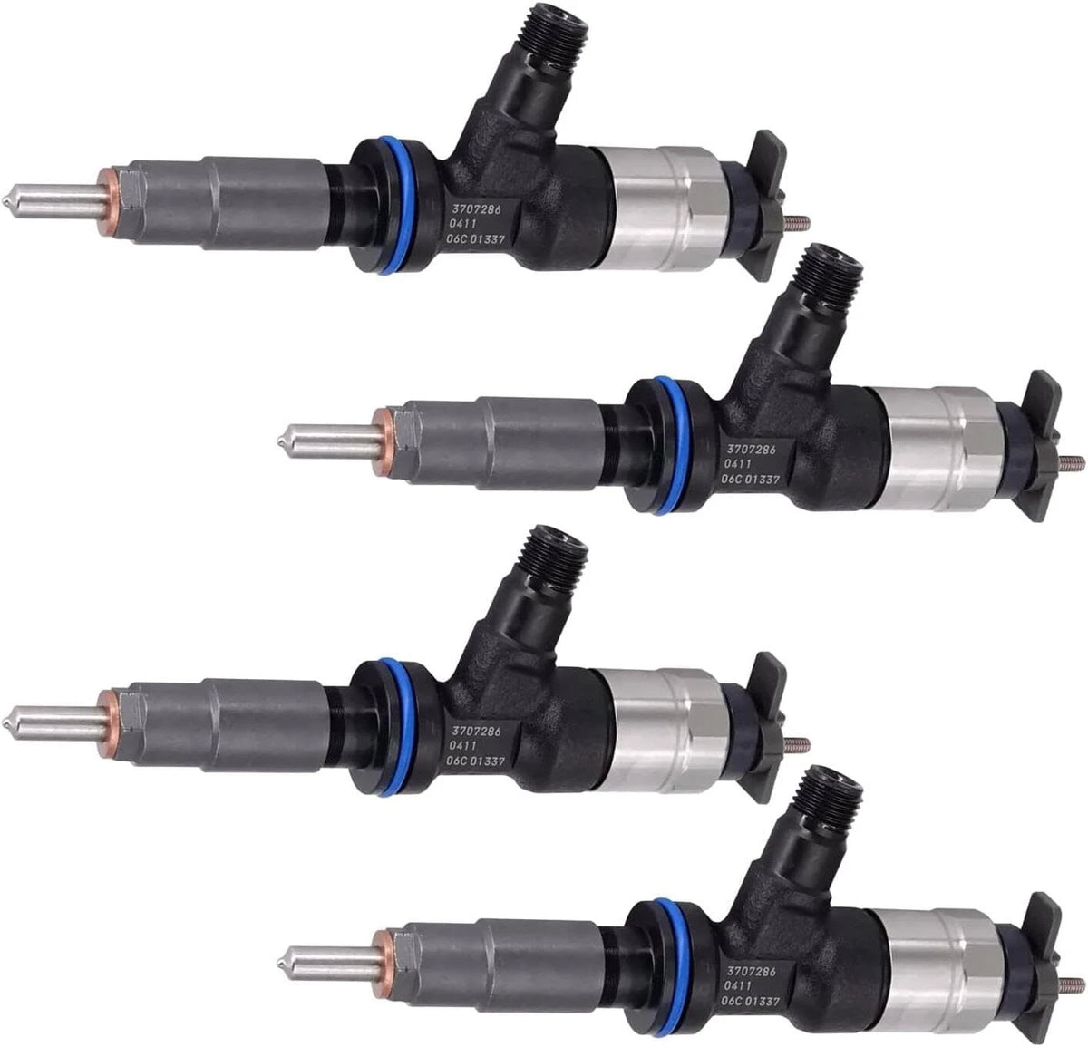 4X Common Rail Injectors T409981 for Perkins Engine 1204E-E44TA