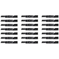 21 Pack: Notched Air-Lift Blade Fits John Deere Replaces AM104490