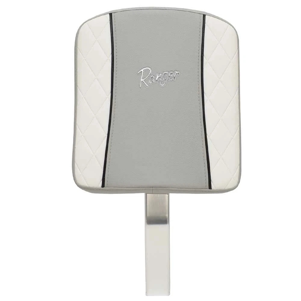 Ranger Boat Seat Backrest Cushion 729786H.2 - 2660 Bay Bow Gray STBD