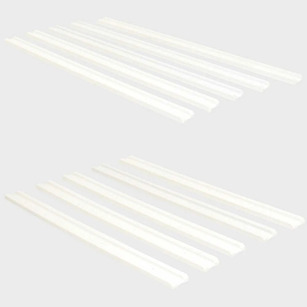 Taco Metals Boat Trailer Bunk Slicks P05-06W - 2FT White (set of 10)