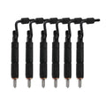6X Fuel Injector 51-7706 for Caterpillar 3064 3066 Engine E312B E320B Excavator