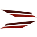 Misty Harbor Pontoon Boat Decal Sticker - Red (kit)