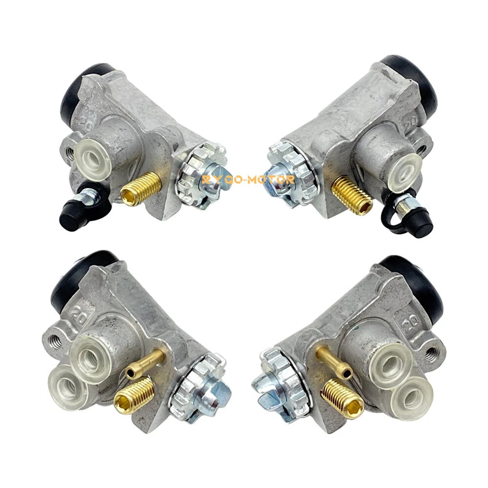 4x Front Brake Wheel Cylinders Left Right for Honda TRX450 Foreman 4x4 1998-2004