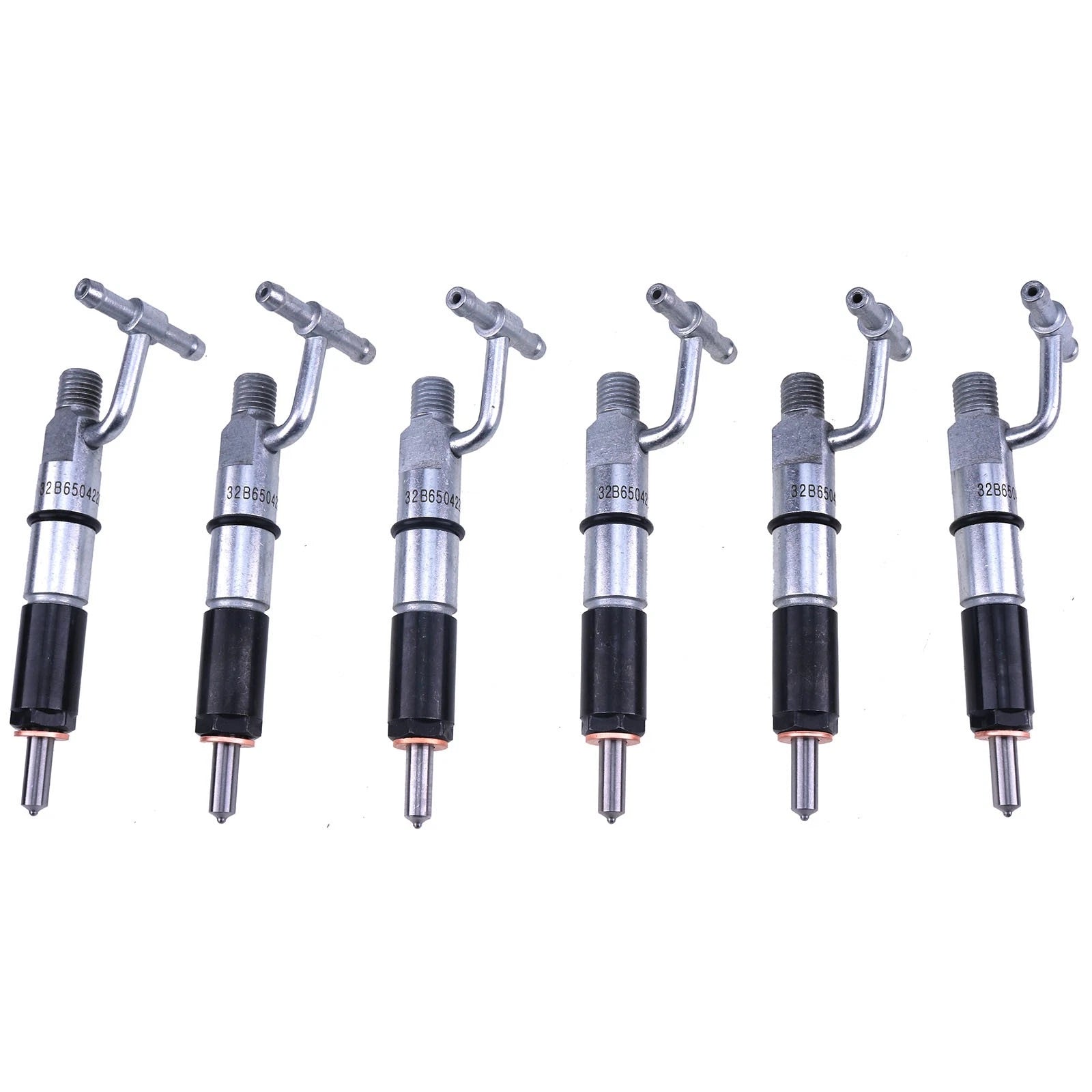 6X Fuel Injector Assembly 128-3293 for Caterpillar 315 315B 939C D5C D5G Engine 3046