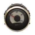 Faria Boat Volt Gauge VE0133A - 10 - 16V 2 Inch Silver Black White