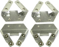 HardDrive Saddlebag Cover Bracket 4 Pack for Harley Davidson FLHR 1994-2003
