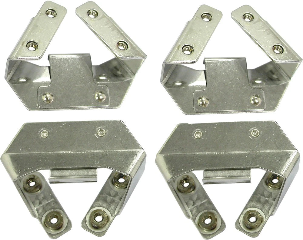 HardDrive Saddlebag Cover Bracket 4 Pack for Harley Davidson FLHR 1994-2003