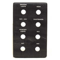 Crest Pontoon Boat Blank Switch Panel 175498 - 6 1/2 X 4 Inch