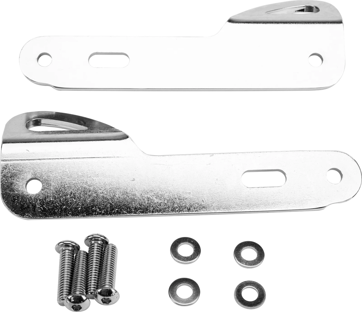HardDrive Chrome Tie Down Bracket for Harley FLHT & FLHTCUTG 2014-2017