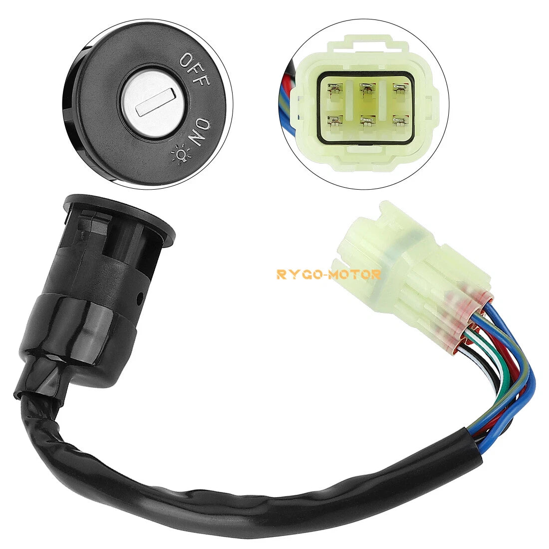 Ignition Key Switch for Bombardier Can-Am DS 50 90 Quest 50 90 2003