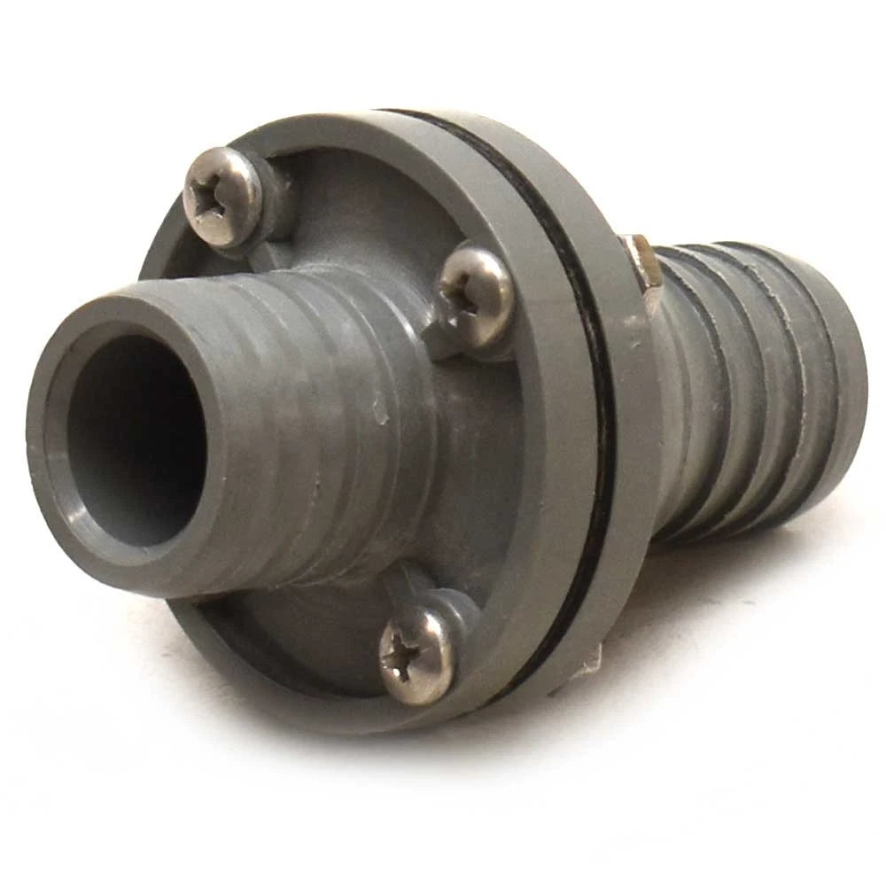 Pursuit Boat Hose Adapter Fitting 3331750 - Inline Scupper 1 1/8 Inch