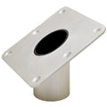 Boat Angled Table Base - 40 Degree 2 3/8 Inch Aluminum