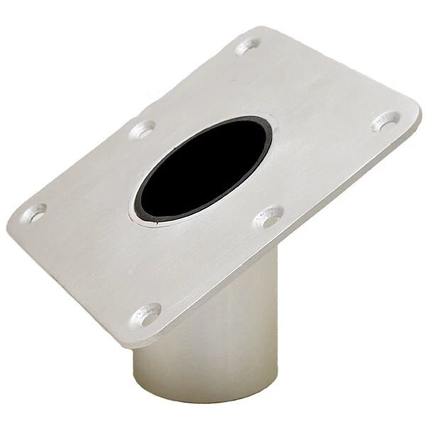 Boat Angled Table Base - 40 Degree 2 3/8 Inch Aluminum