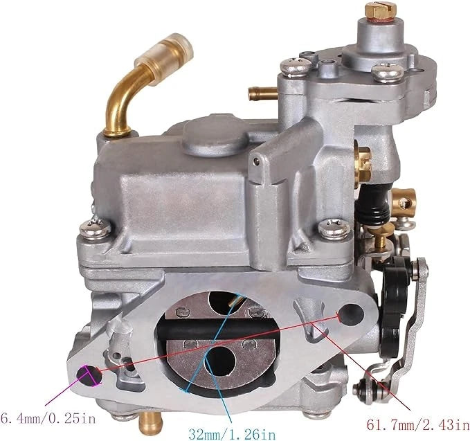 8M0109535 Carburetor for Mercury Mariner Outboard Engine 15HP 4-Stroke 853720T15