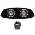Rinker Boat Gauge Panel 5760005 - BRP - Suzuki Faria Black Acrylic