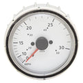 Mercury Boat Speedometer Gauge 879153A15 - Lund White 3 1/8 Inch