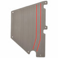 Tracker Boat Interior Non-Skid Deck Pad 330536 - Gray - Red Snap-It