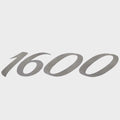 Lund Boat Brand Decal 2095530 - 1600 Silver 7 1/8 X 1 3/8 Inch
