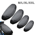 Reliable Motorcycle Rain Seat Cover Black Waterproof Saddle Protection