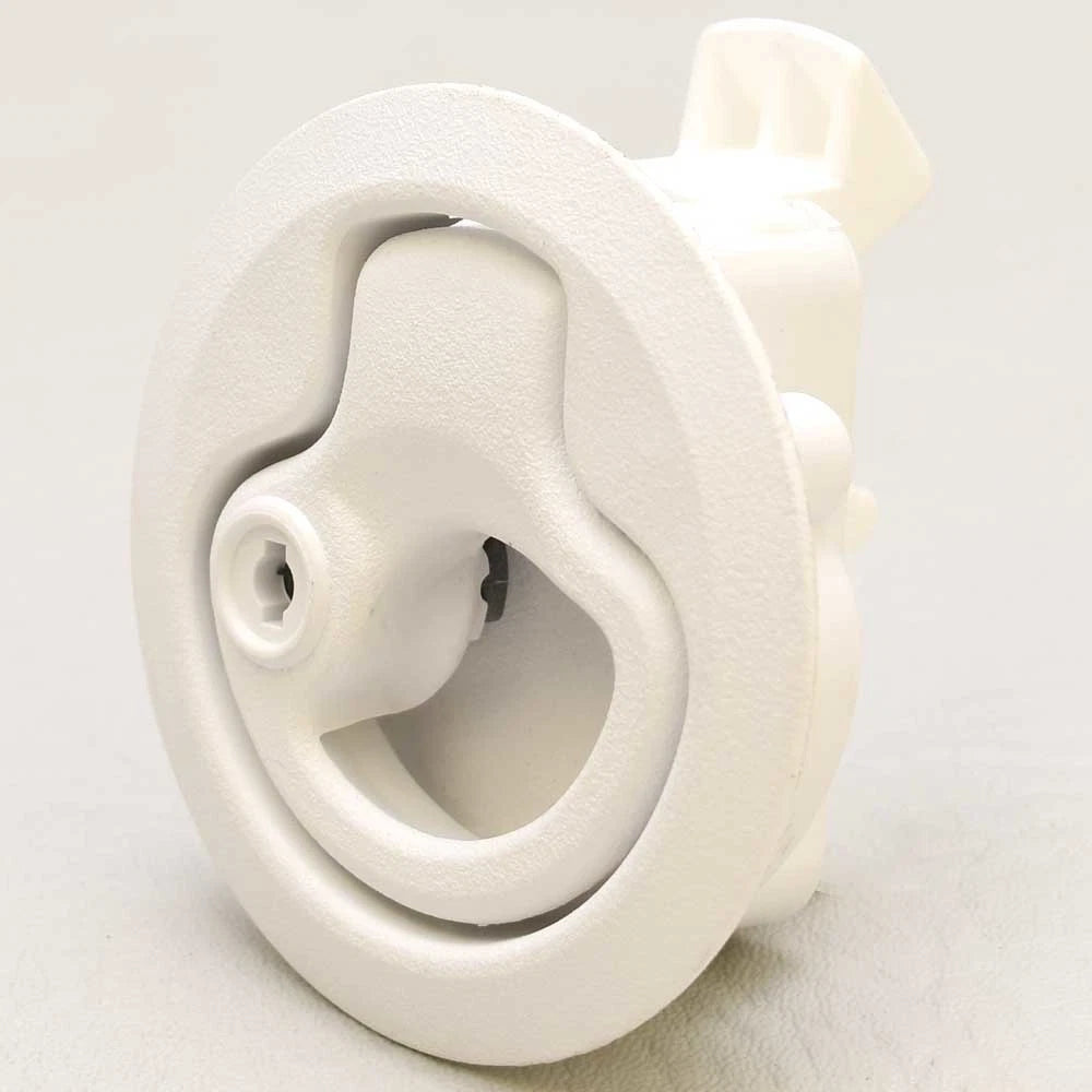 Southco Boat Hatch Latch M1-43-1 - 2 Inch White Plastic