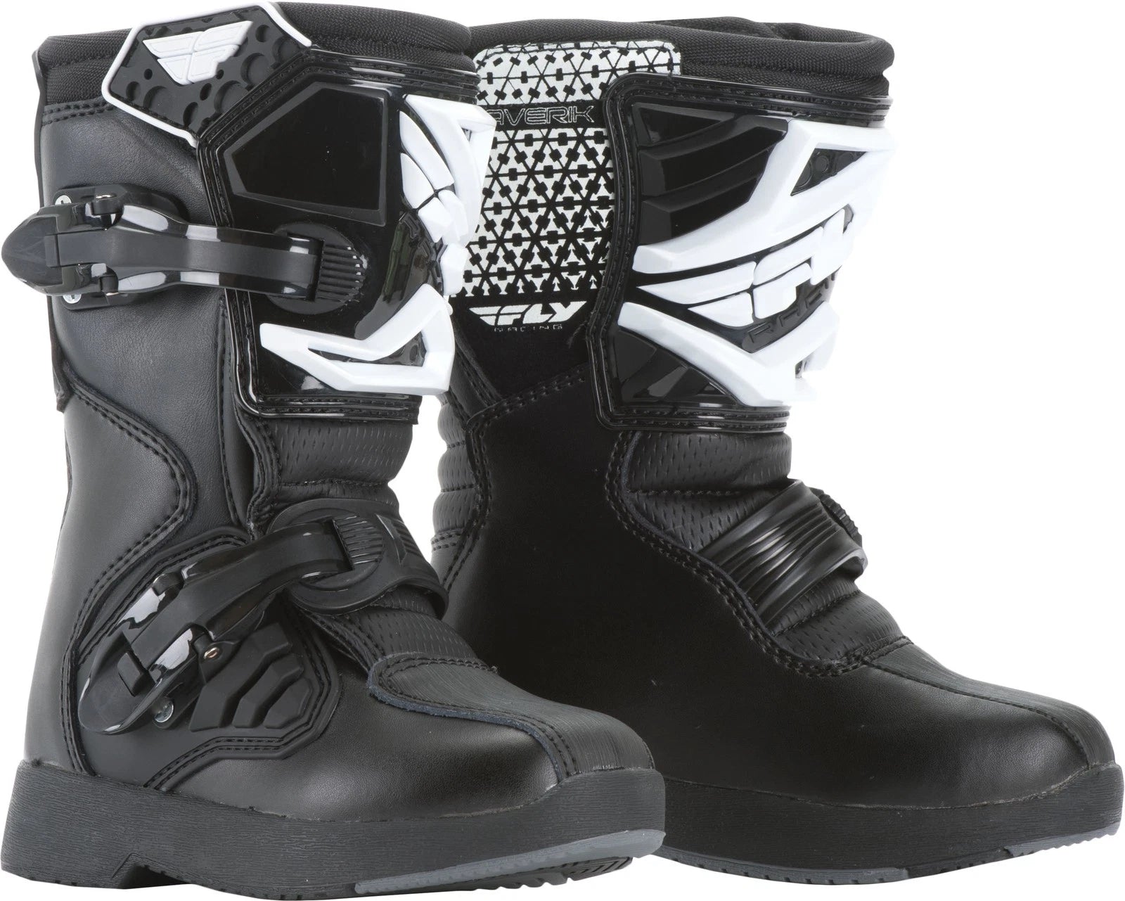 Fly Racing Youth Maverik Mini Boots Black Size 11 Offroad Motorcycle Gear