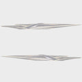 Crestliner Boat Graphic Decals 2217040 - PT20 Blue Stickers (set of 2)