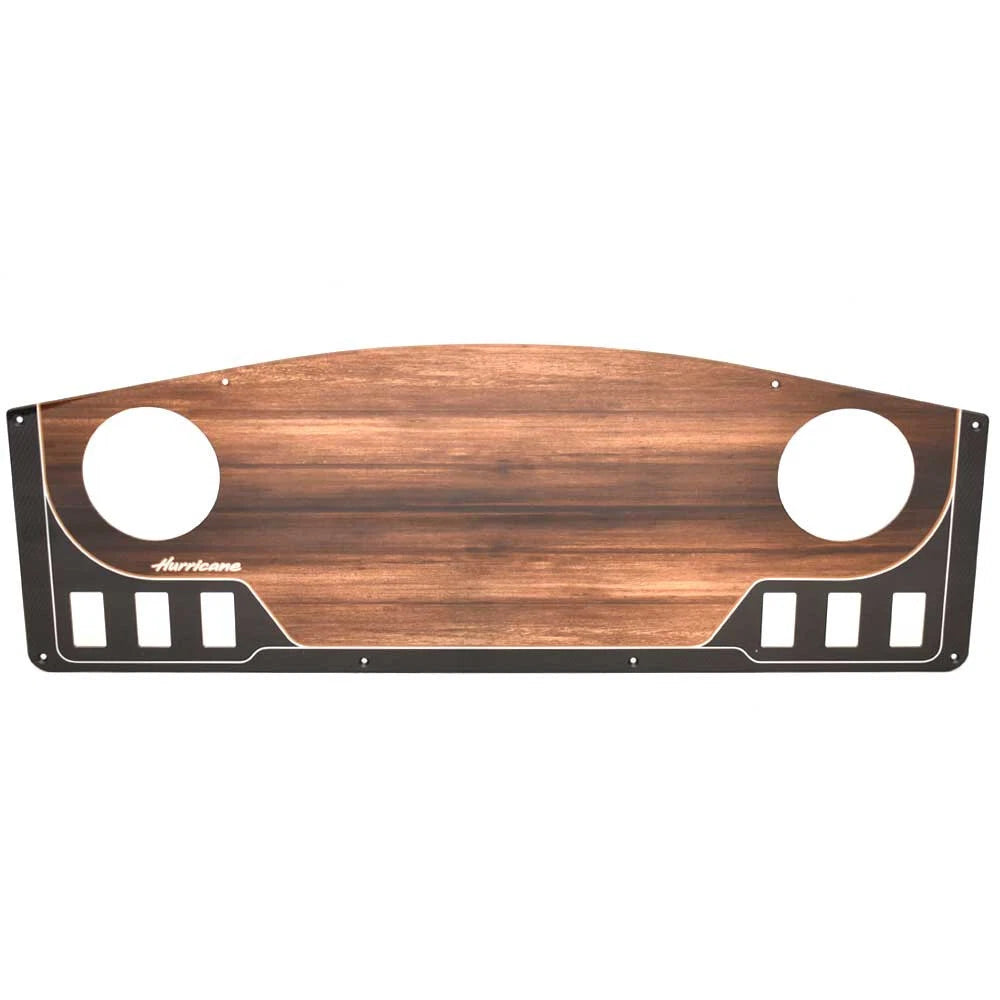 Hurricane Boat Blank Dash Panel 71992 - 23 3/4 X 8 3/8 Inch Acrylic