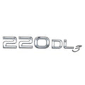 Tracker Regency Boat Emblem Raised Decal 178176 - 220 DL3 Sport Silver