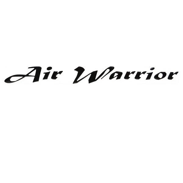 Ski Centurion Boat Raised Decal 2047-26216 - 2008 Air Warrior Black
