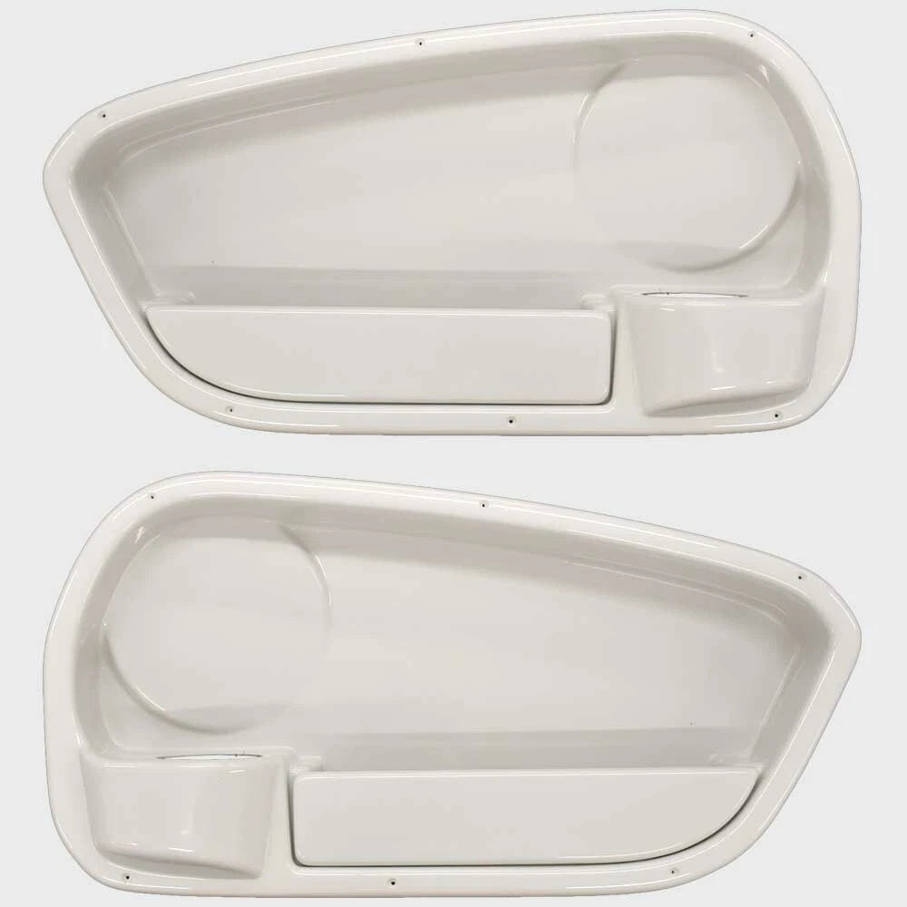Crownline Boat Coaming Tub Boxes 50044 - 50045 White (set of 2)