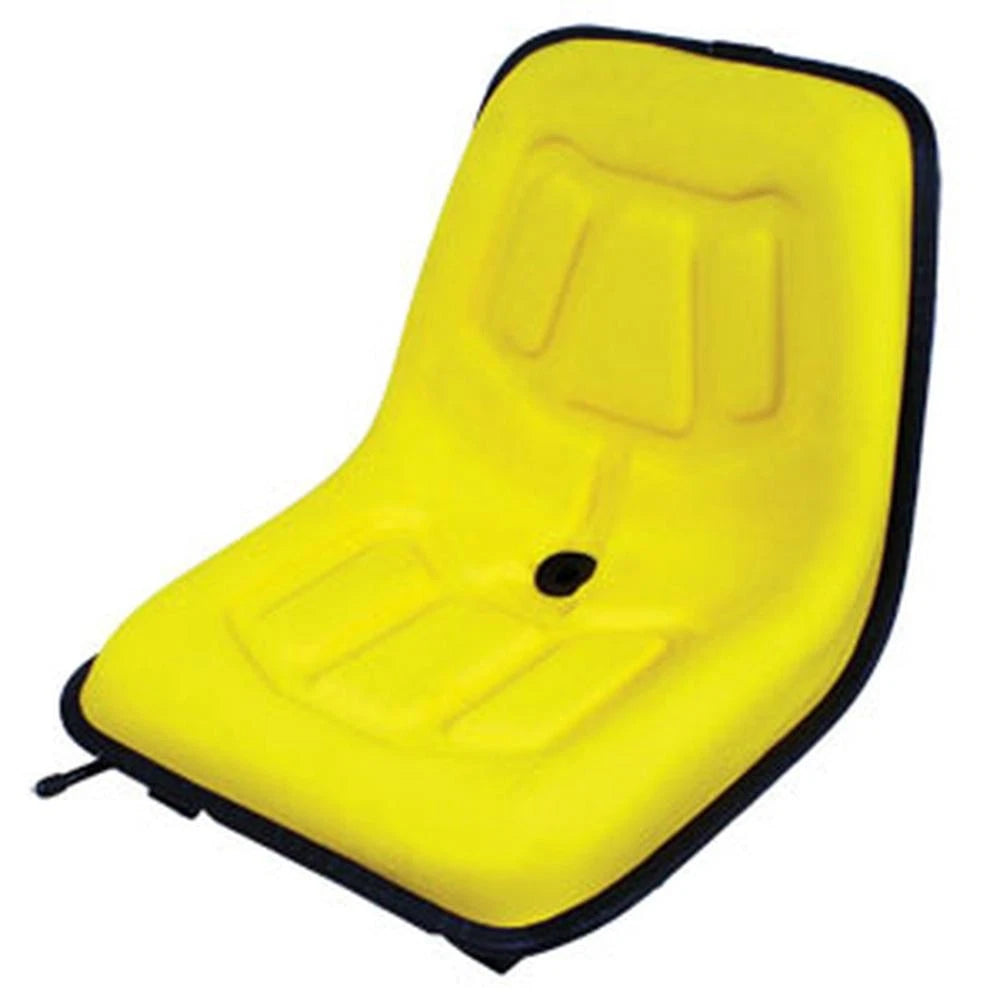 Universal Yellow High Back Seat for Compact Tractors Mowers LGS100YL
