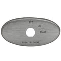 Lund Boat Blank Ignition Panel 2006372 - Silver Plastic