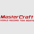 MasterCraft Boat Decal 758234 - World Record Regal Red Sticker