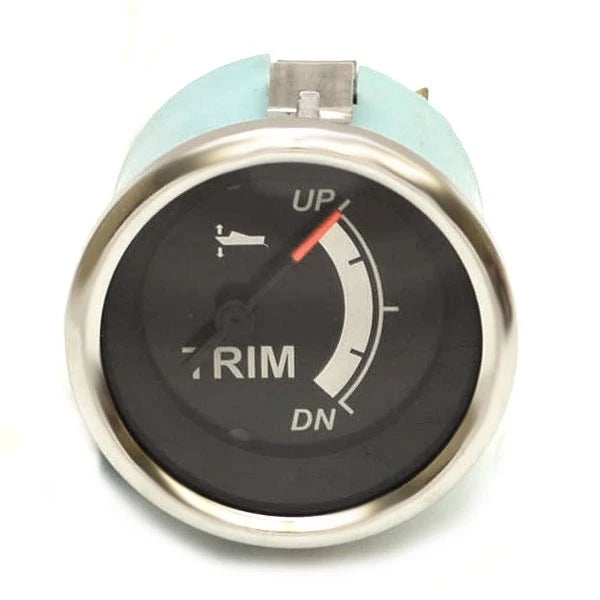 Teleflex Boat Trim Gauge 67023 - Mercury Sterling Black Series