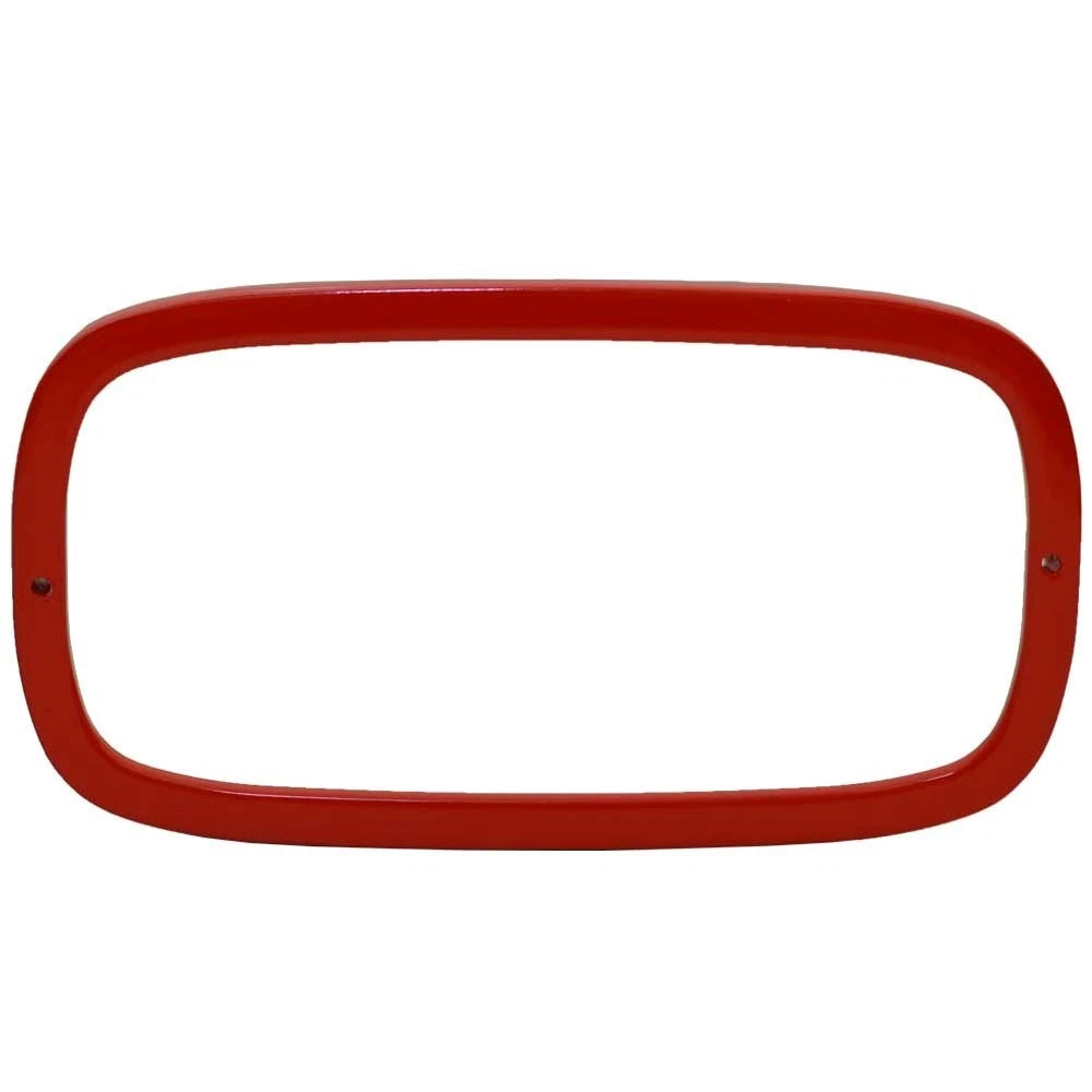 Tracker Boat Key Pad Bezel - 5 1/4 X 2 3/4 Inch Red Aluminum
