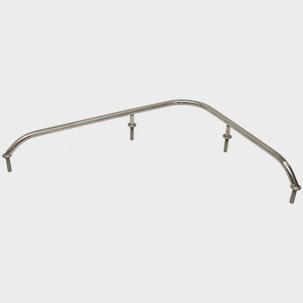 Tracker Boat Corner Grab Rail - 4-Post Polished Stainless Steel