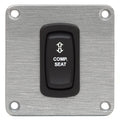 Regal Boat Companion Seat Rocker Switch Panel 999026 - Aluminum