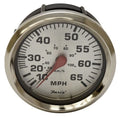 Faria Boat Speedometer SEK639A - Spun Silver 3 1/4 Inch