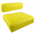 SR3461 Cushion Set, Yellow Vinyl - (2 Pc.) Fits John Deere