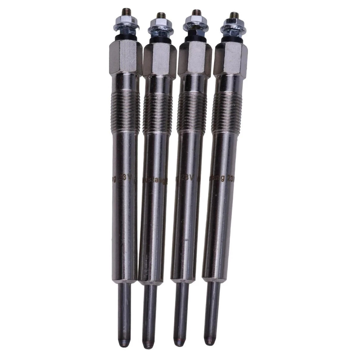 4X Glow Plug 8970476042 for Isuzu Engine 4JB1 6BG1 4BG1 4LE2 John Deere 75D 85D