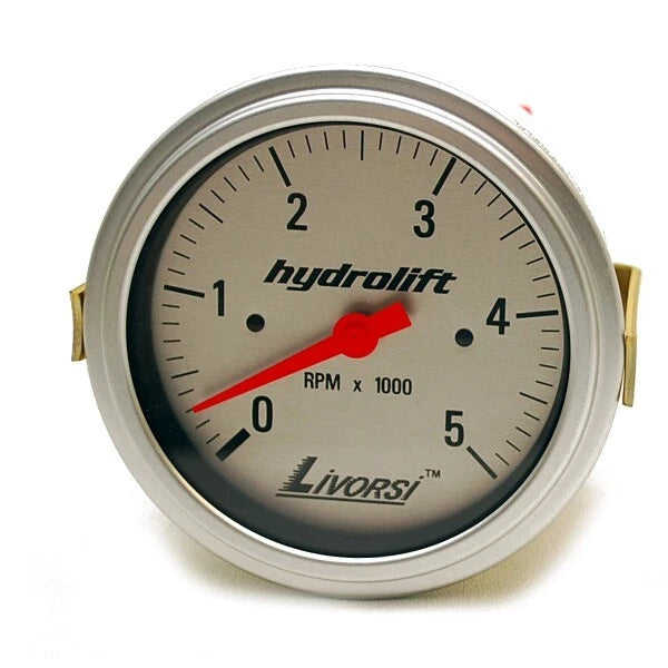 Livorsi Boat Tachometer GW5000MPDHPLPL - Diesel 3 3/8 Inch Silver