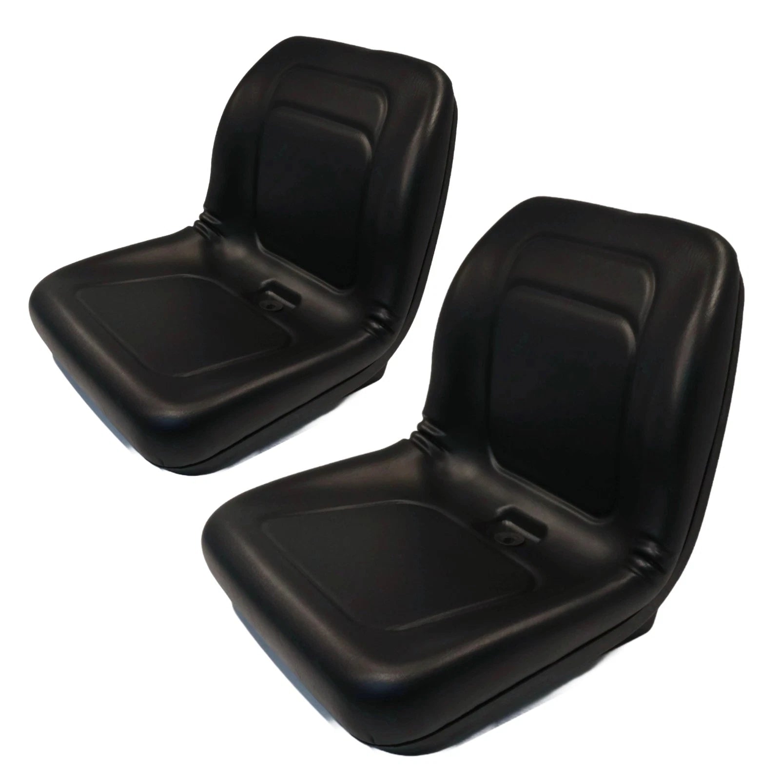 2-Pack Black High Back Seats for John Deere 4x2 4x4 HPX, Trail, XUV Gators