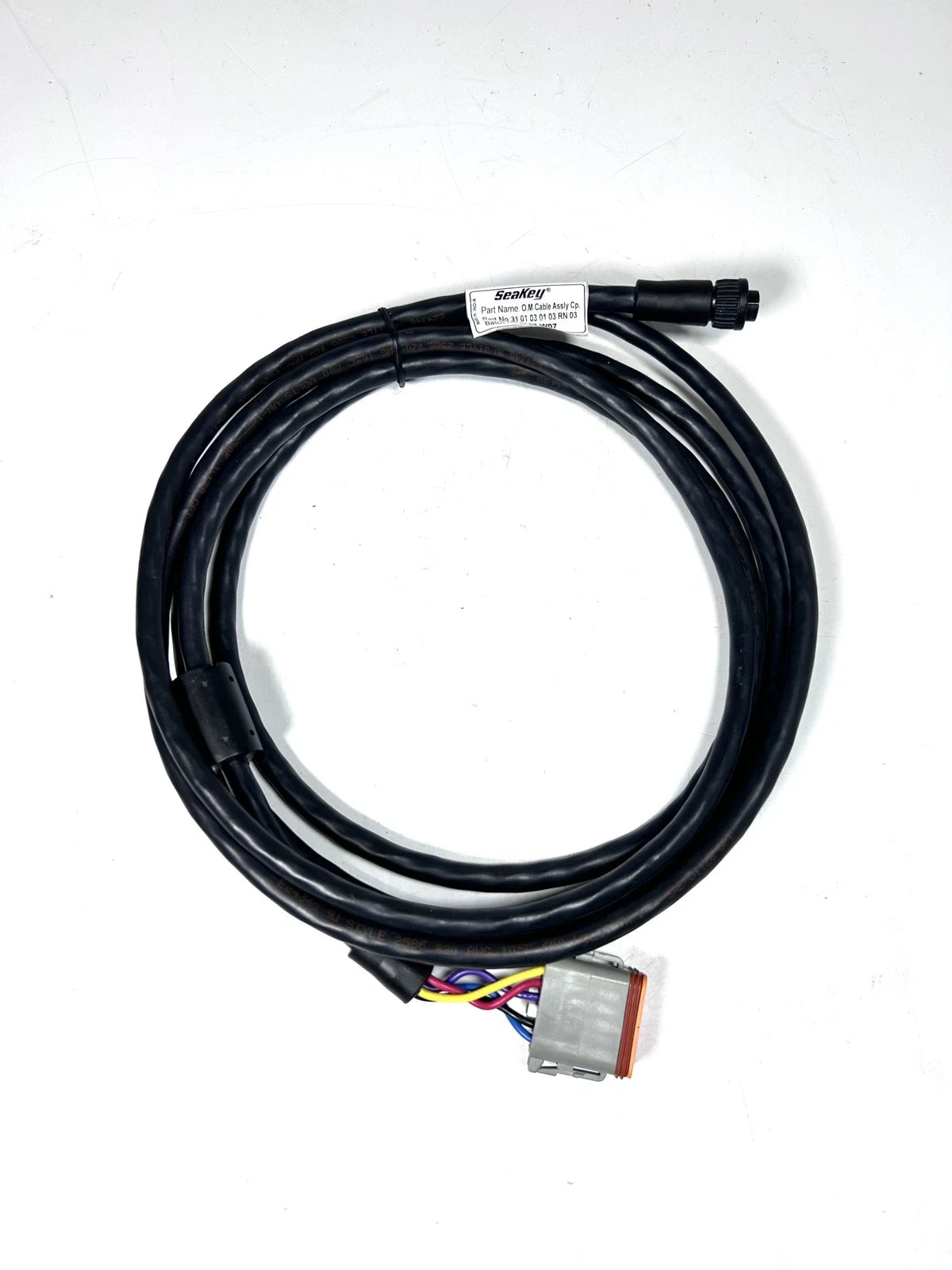 SeaKey 3101030103RN03, Marine LCD Cable Harness - 10Ft