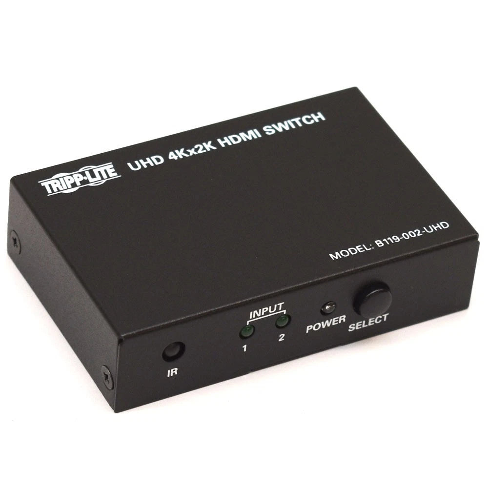 Tripp Lite Boat HDMI Switch B119-002-UHD - 2-Port 4K UHD with Remote
