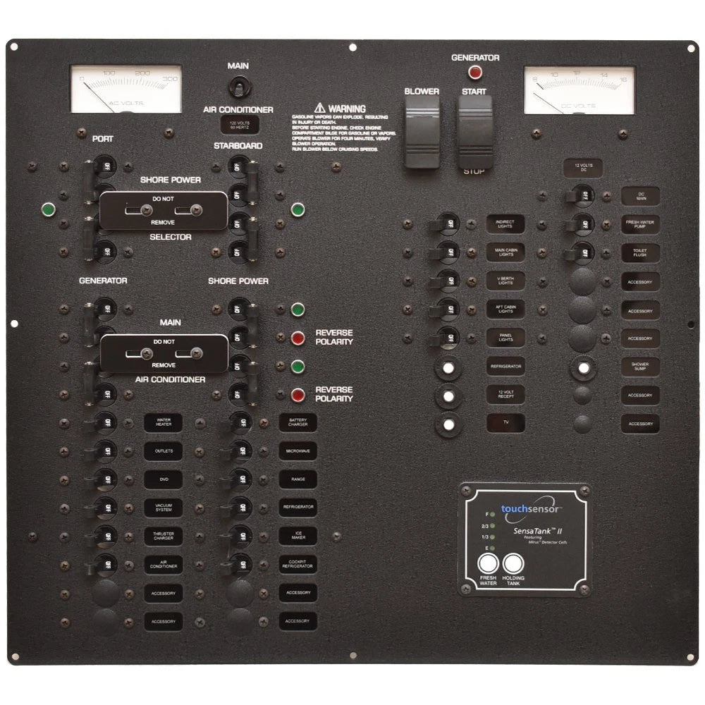 Rinker Boat Cabin Generator Breaker Panel - 120V 60Hz