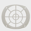 MasterCraft Boat Air Vent Grille 350415 - 4 Inch Matte White Plastic