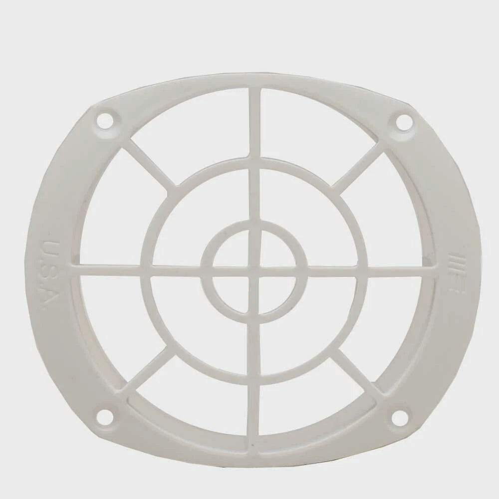 MasterCraft Boat Air Vent Grille 350415 - 4 Inch Matte White Plastic